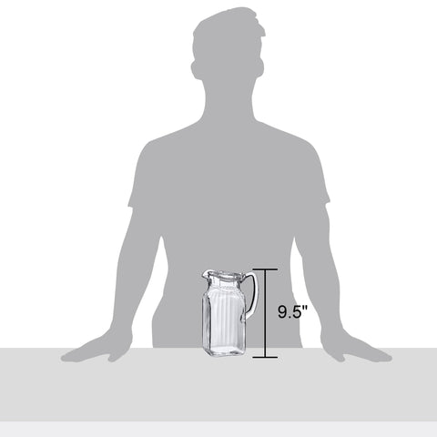 Amazing Abby pitcher lid close-up highlighting secure fit and spill control