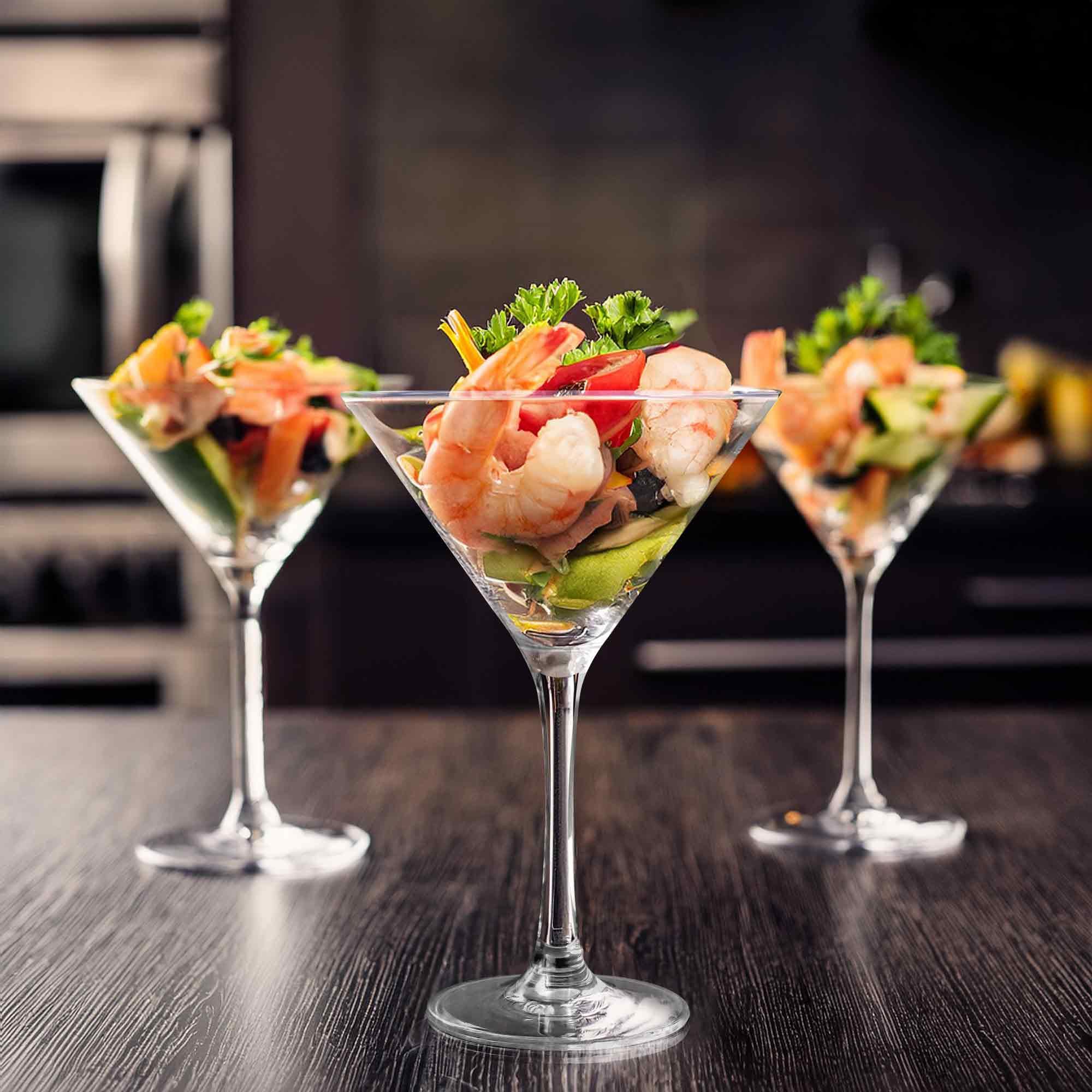 Amazing Abby Vesper glasses in use poolside showing shatter-proof convenience and stylish serving