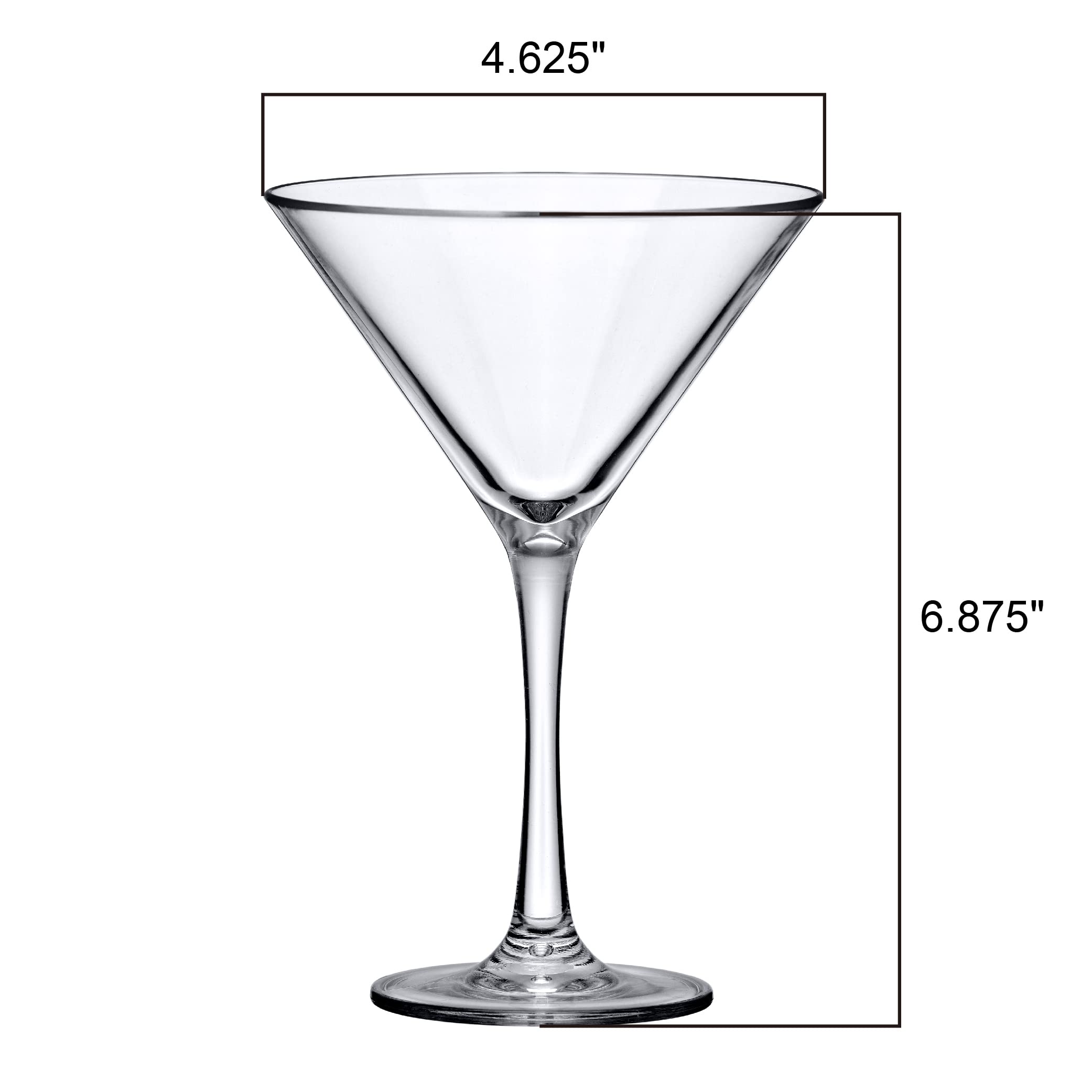 Amazing Abby Vesper stacked next to a ruler for size comparison showing 10-ounce capacity and portability
