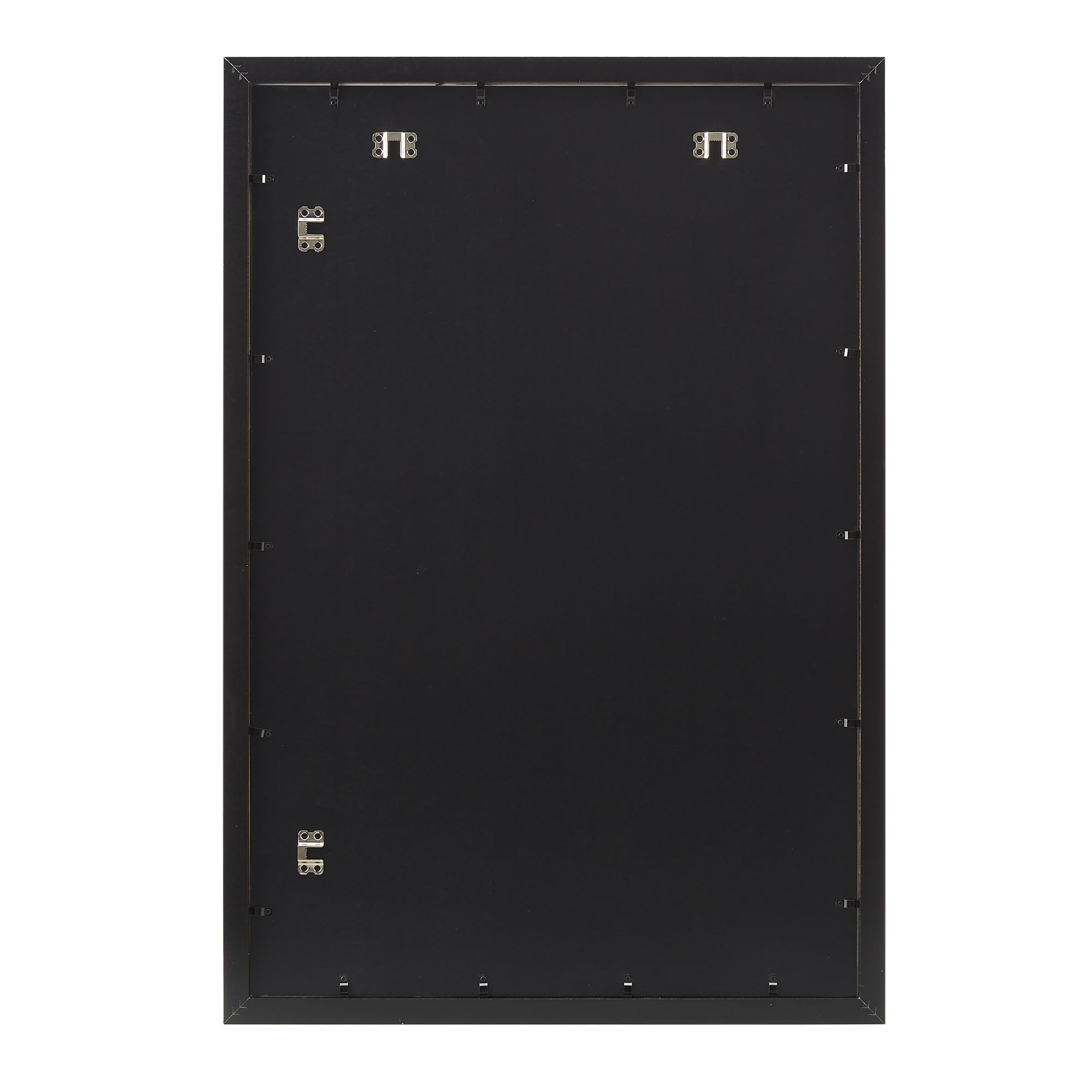 Amazon Basics backboard with turn-button fasteners for easy poster replacement and secure hold