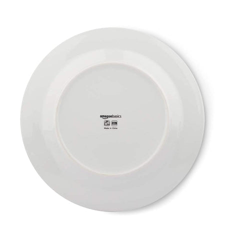 Amazon Basics table setting lifestyle with Branches pattern highlighting versatile everyday entertaining