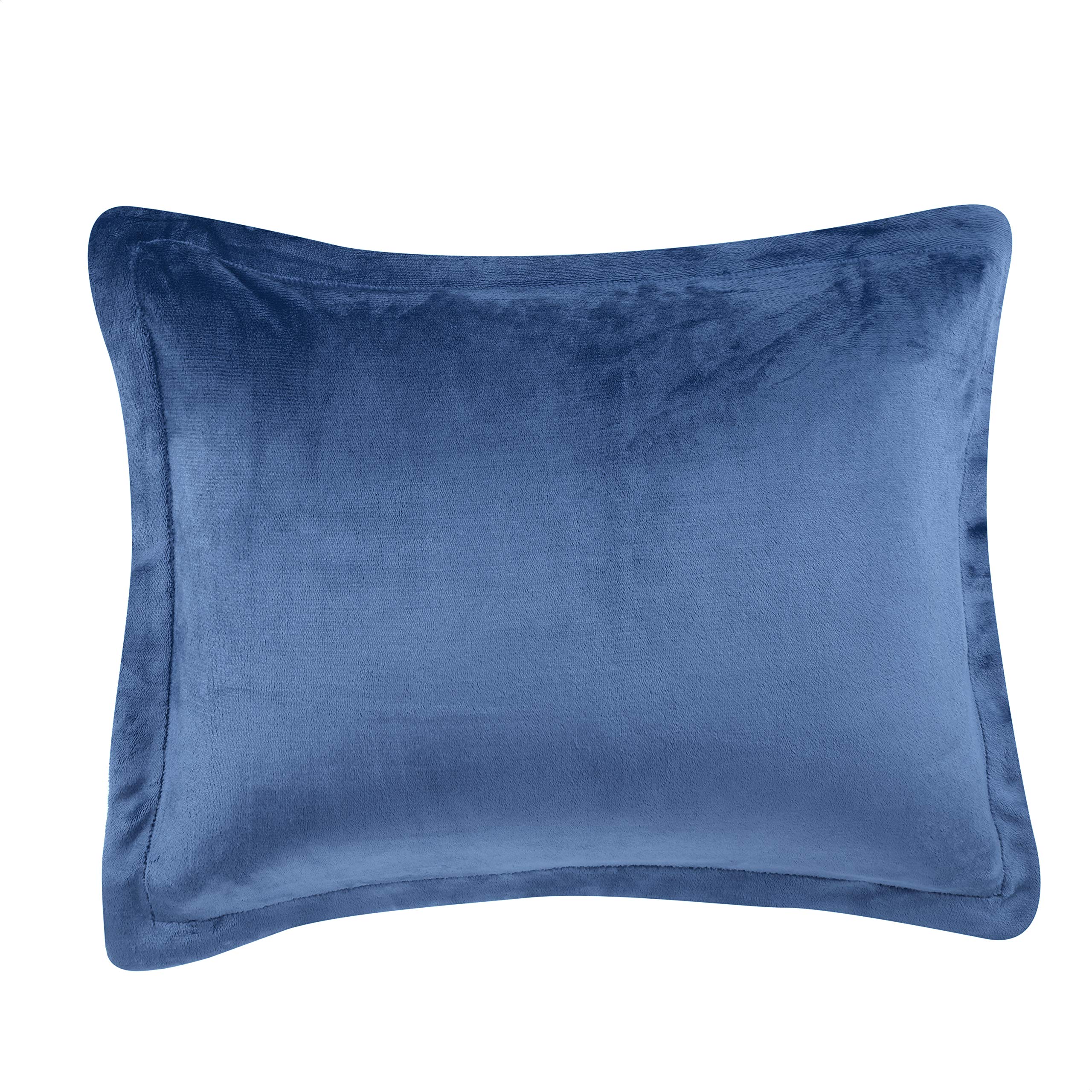 Amazon Basics micromink texture detail highlighting ultra-soft surface for comfort
