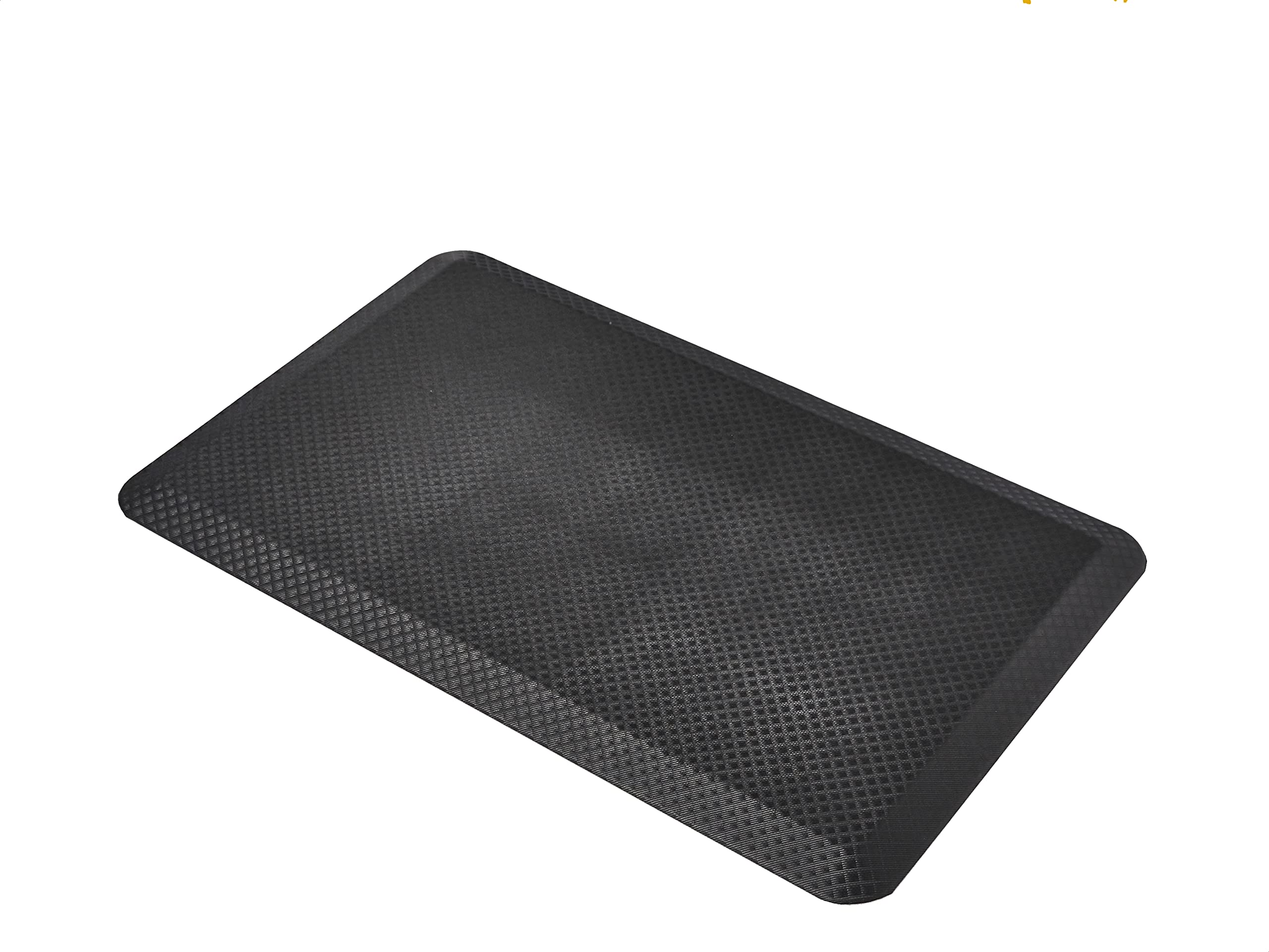 Amazon Basics close-up of foam edge demonstrating durable supportive construction