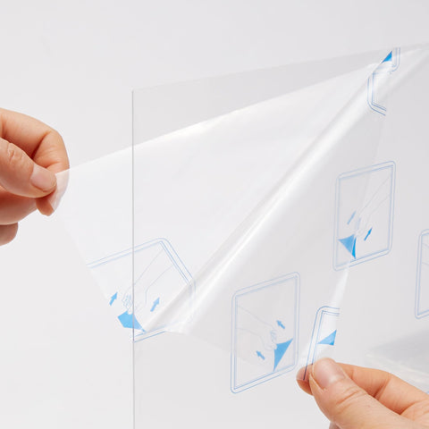 Amazon Basics frame back showing turn-buttons and hangers for easy picture changes