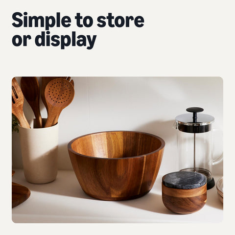 Amazon Basics FSC label on bowl signifying responsible sourcing and trust