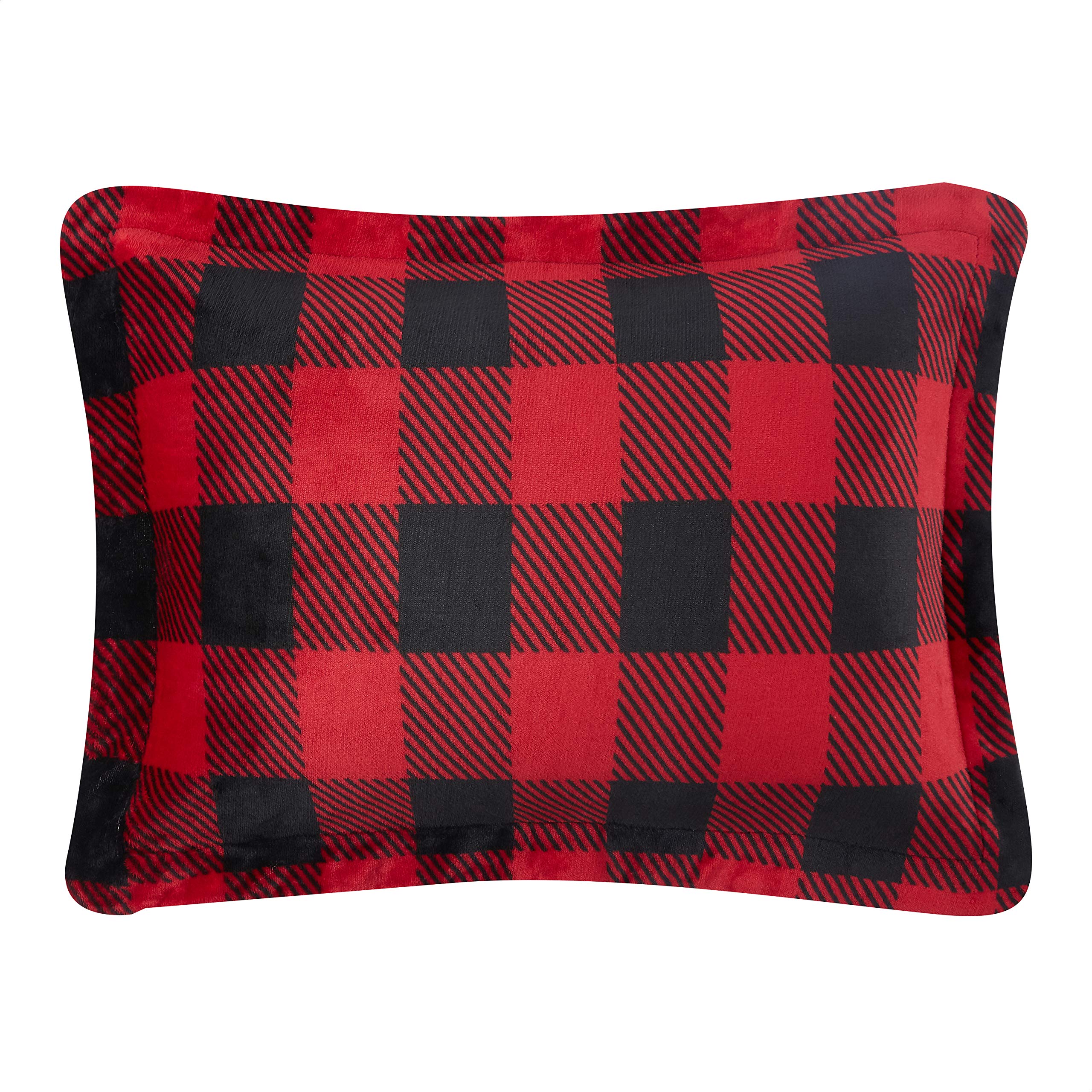 Amazon Basics micromink texture detail highlighting velvety feel and pattern