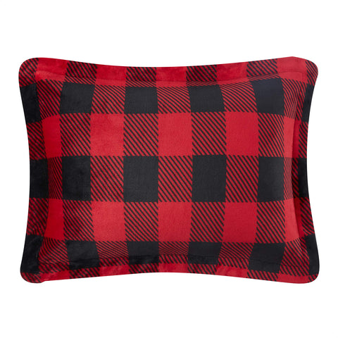 Amazon Basics micromink texture detail highlighting velvety feel and pattern