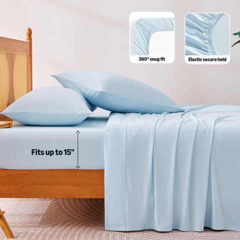 Amazon Basics pillowcase envelope closure detail for tidy pillow protection benefit