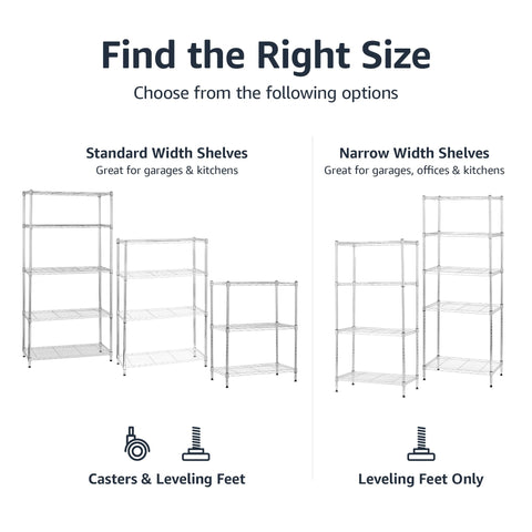 Amazon Basics next to storage bins showing compact footprint benefit