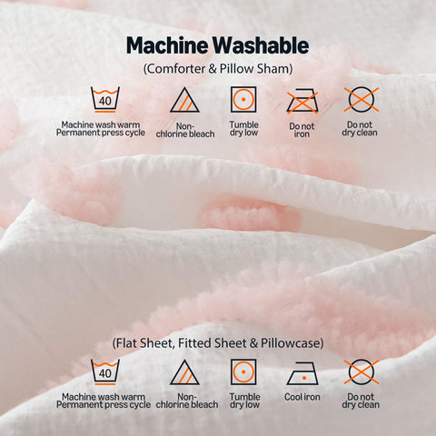 Amazon Basics fitted sheet shown on mattress with 14-inch pocket for secure snug fit