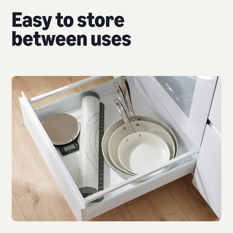 amazon basics stacked pans size comparison saving cabinet space and easy storage
