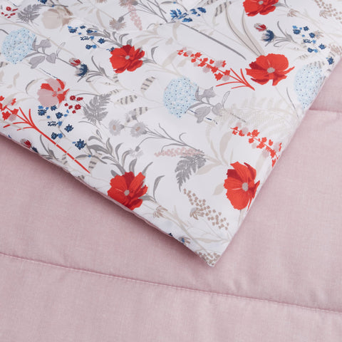 Amazon Basics sheet fabric detail showing microfiber weave for smooth comfort