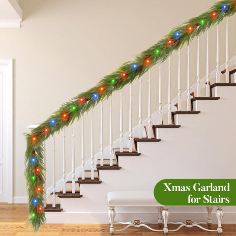 Amazqi garland folded and boxed for storage, easy seasonal packing benefit