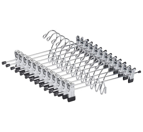 Amber Home front view of 26-pack hangers showing uniform organization benefit