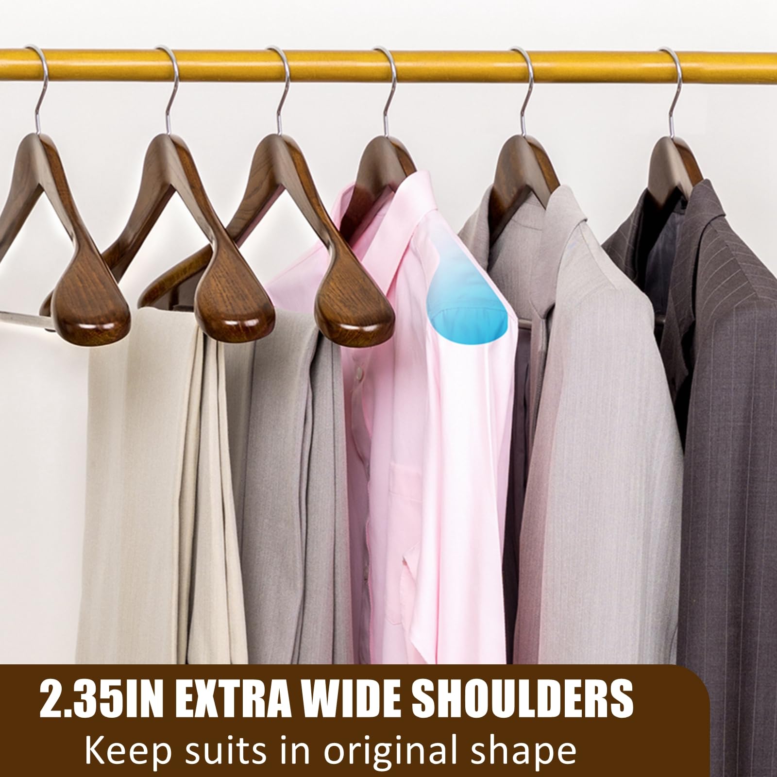 Amber Home chrome hook demonstrating 360-degree swivel for easy access and rehang convenience