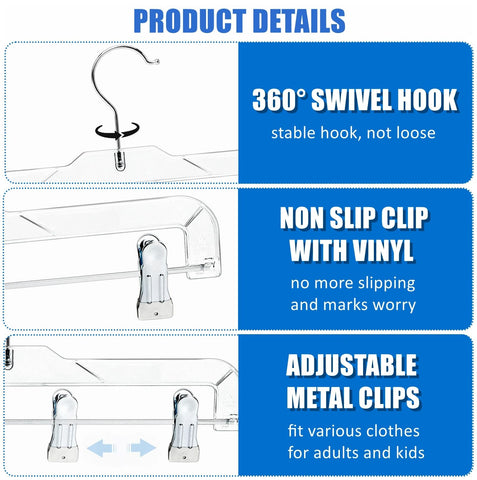 Amber Home rotating chrome hook detail for easy access