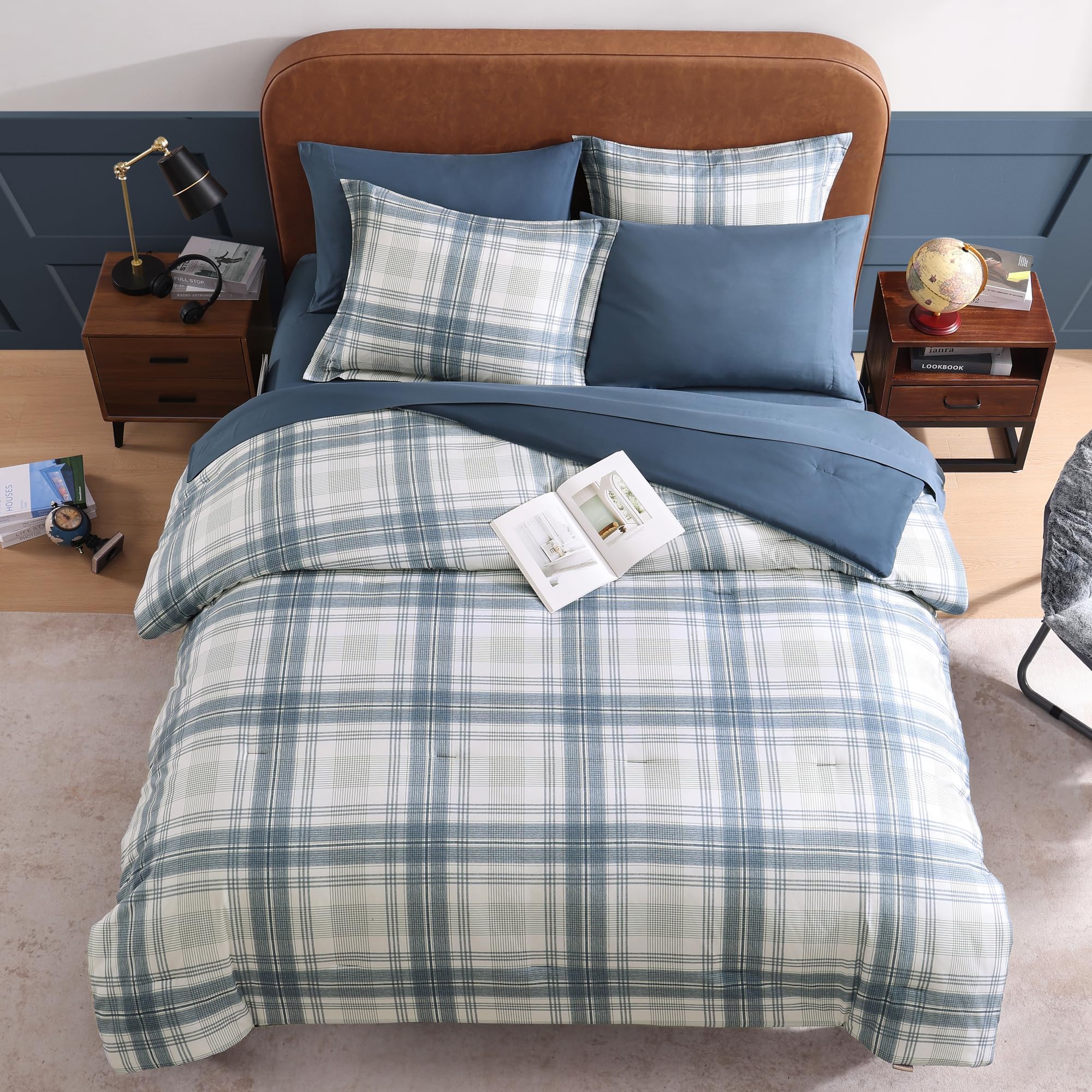 AMBERSPACE full set styled in bedroom to show coordinated look and comfort