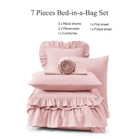AMBERSPACE queen bed comparison showing product scale and proportions
