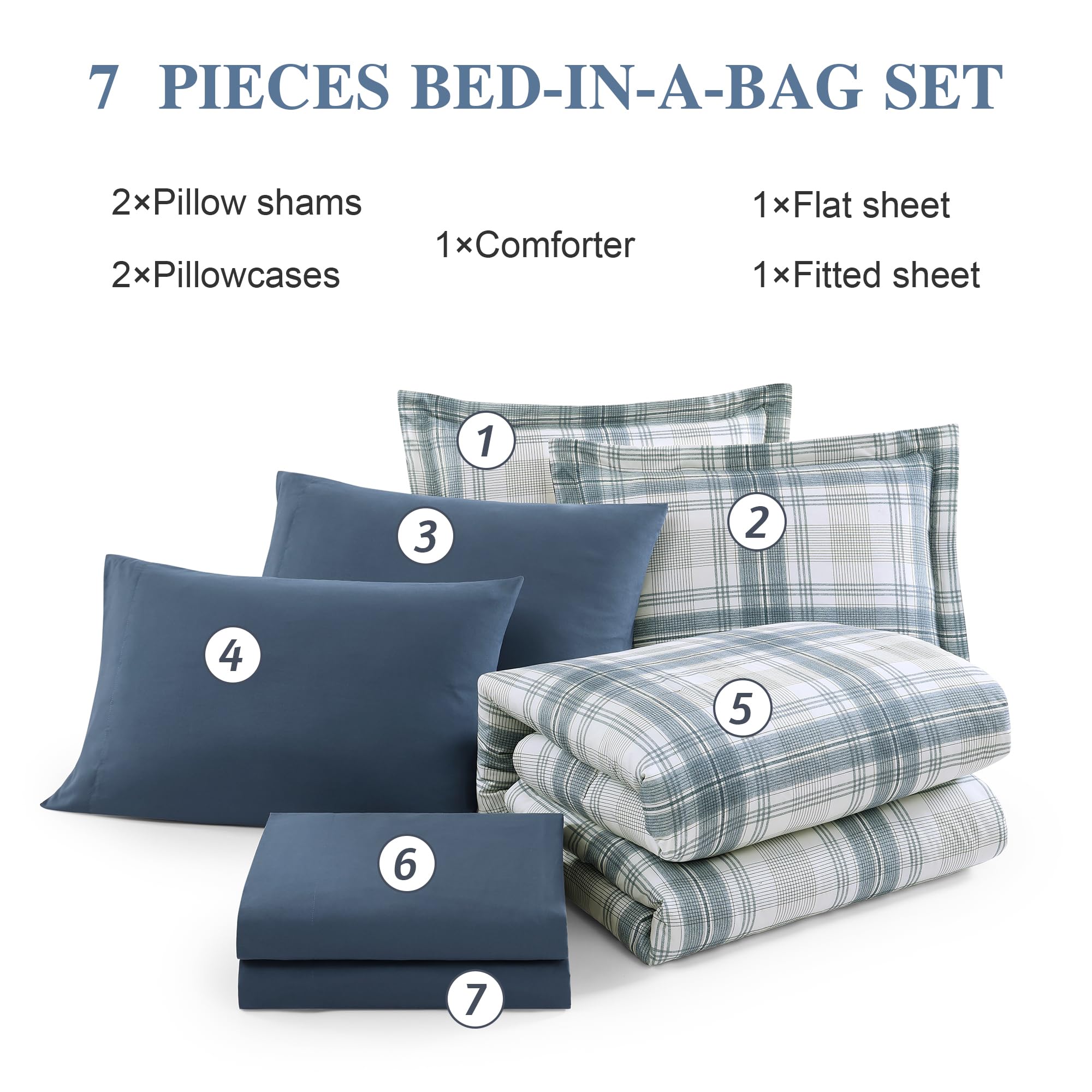 AMBERSPACE vacuum-packed set beside unpacked comforter showing easy transport