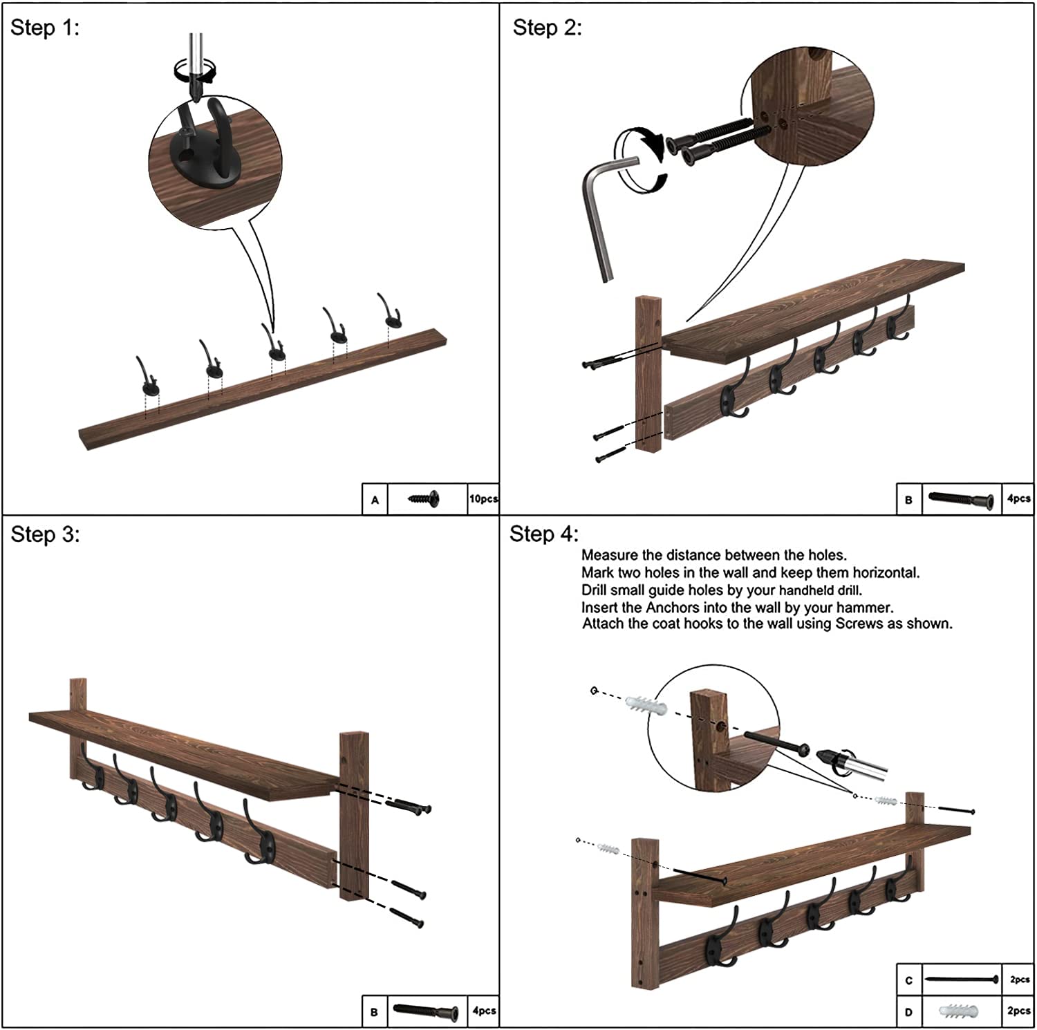 AMBIRD installation hardware and pre-drilled holes for easy-mount benefit