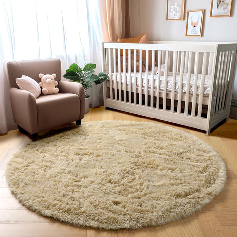 Amdrebio child playing on rug highlighting safe cushioning