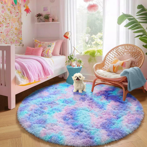 Amdrebio lifestyle image of girl sitting on rug showing comfort for kids benefit