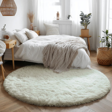 Amdrebio rug next to toys showing scale and family-friendly sizing benefit