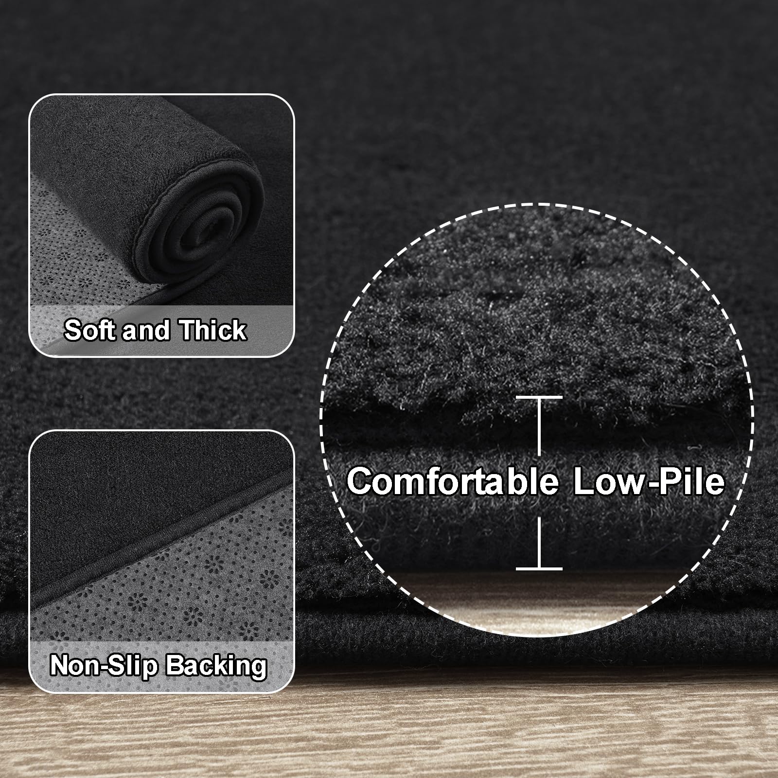 Amearea memory foam cross-section demonstrating thick rebound core for cushioned support