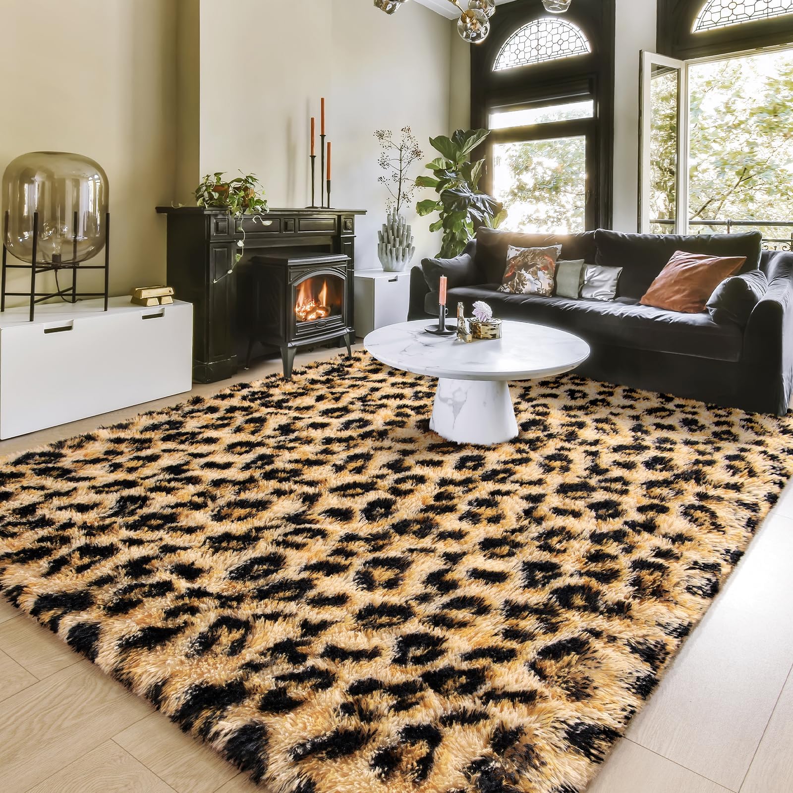 Amearea rolled rug ready for storage or delivery for easy handling