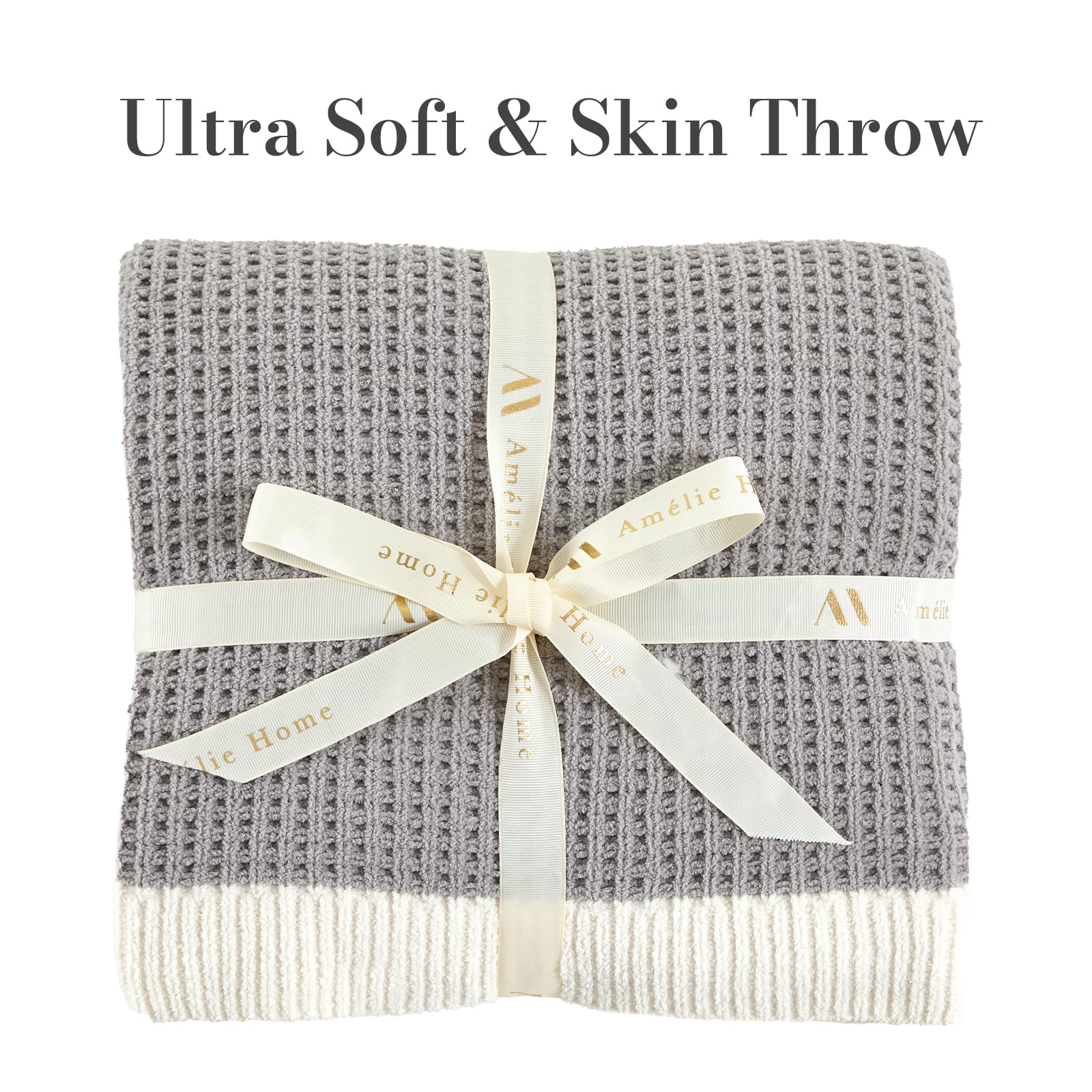 Amélie Home chenille close-up highlights soft velvety texture benefit