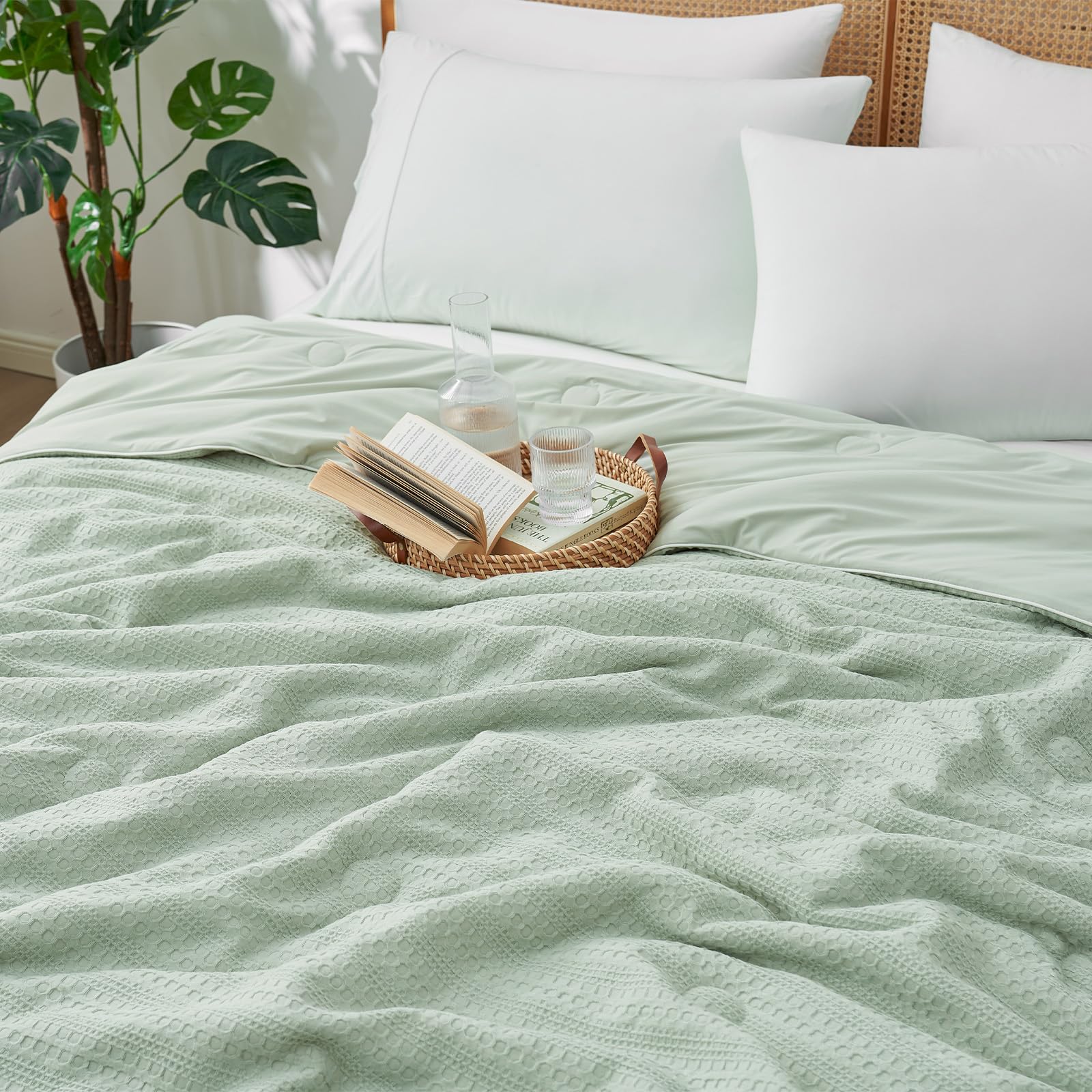 Amélie Home packaged comforter ready to gift showing neat presentation