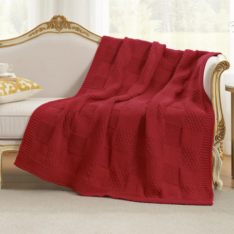 Amélie Home folded on armchair conveying neat storage and style