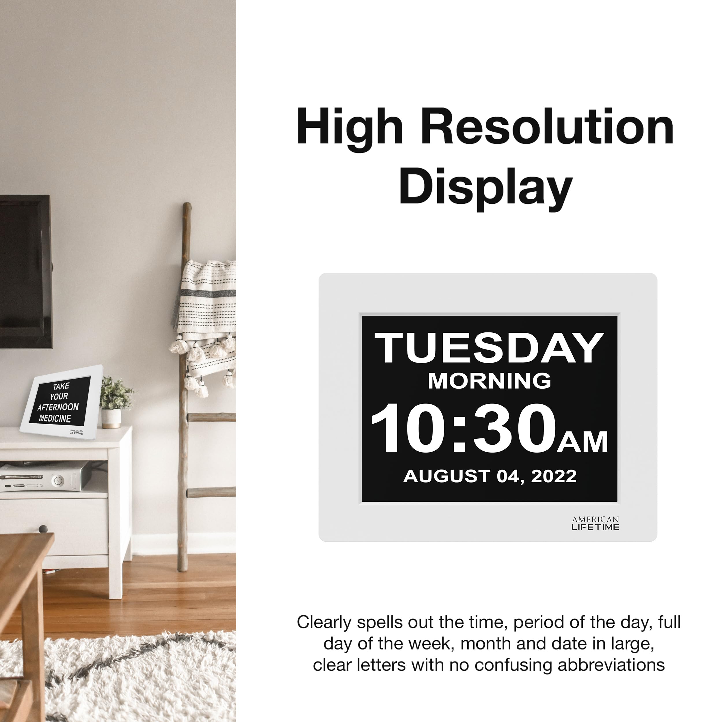 American Lifetime backup port and power connections ensuring reliable time after outages