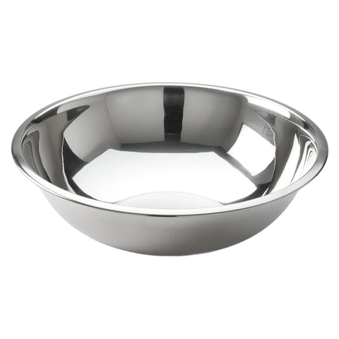 American Metalcraft front view of 16-inch bowl showing large capacity and professional finish