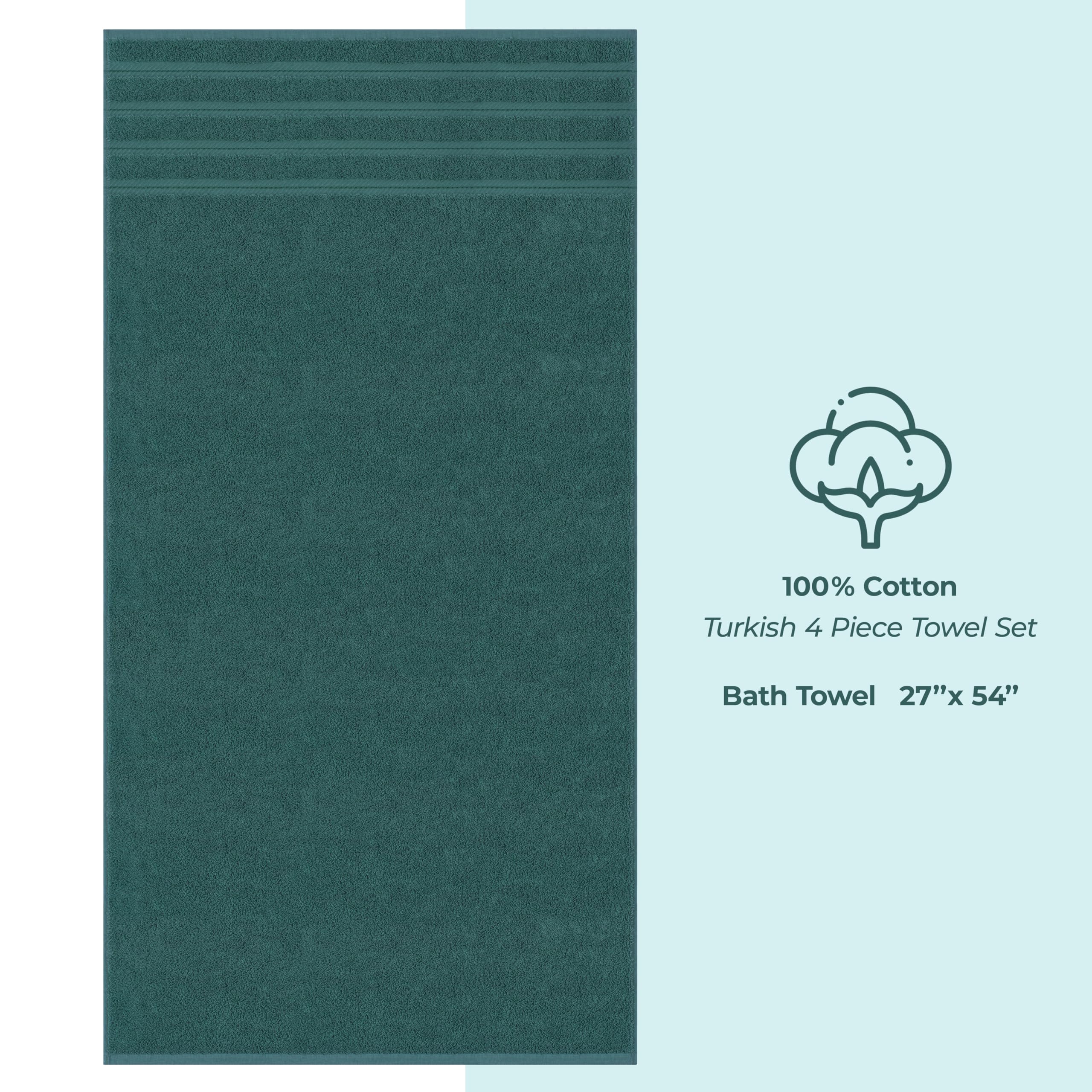 American Soft Linen towel hanging on hook for quick-dry convenience