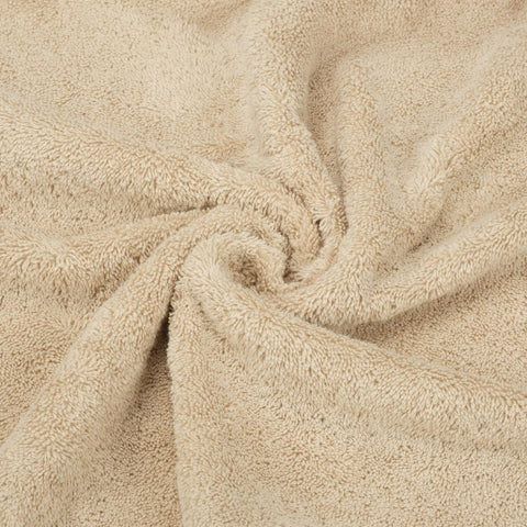 American Soft Linen towel inside washing machine showing easy machine-wash care