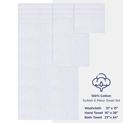 American Soft Linen towels laid out to show bath, hand, and washcloth size difference