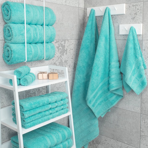 American Soft Linen towel fold detail highlighting plush layers and neat finish for styling