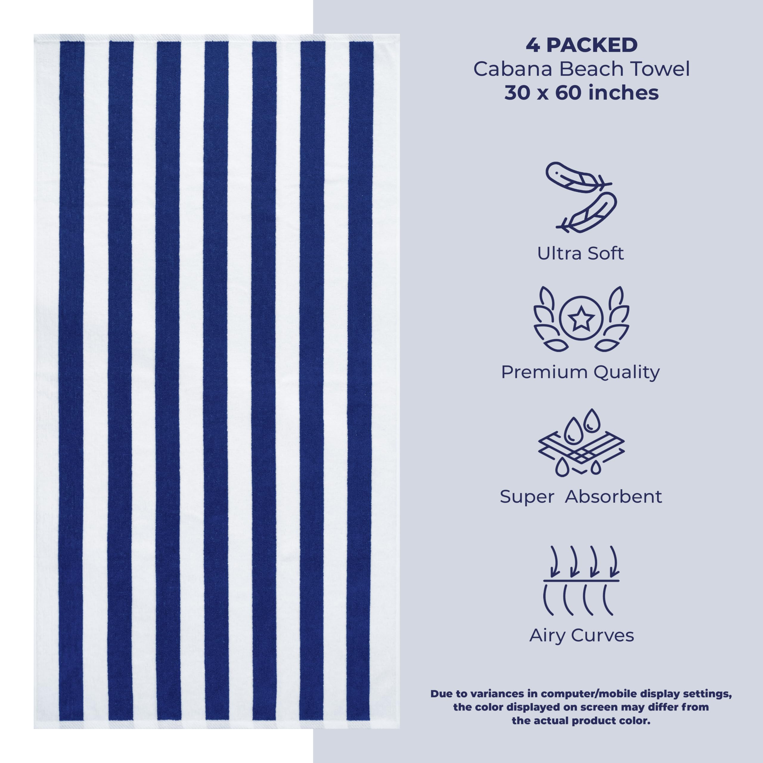 American Soft Linen towel on sand illustrating sand-free shake-off convenience