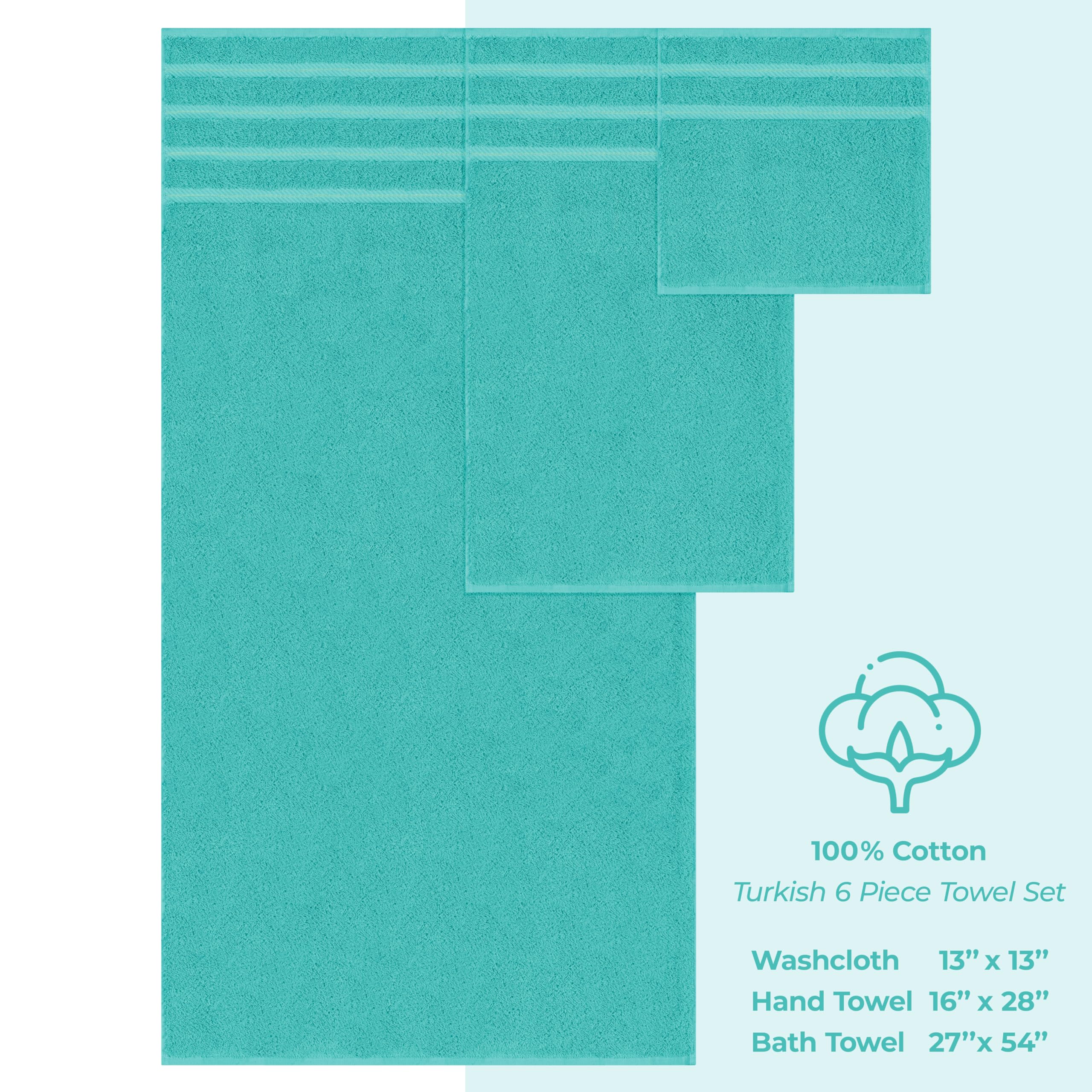 American Soft Linen washcloth hem detail highlighting durable stitching