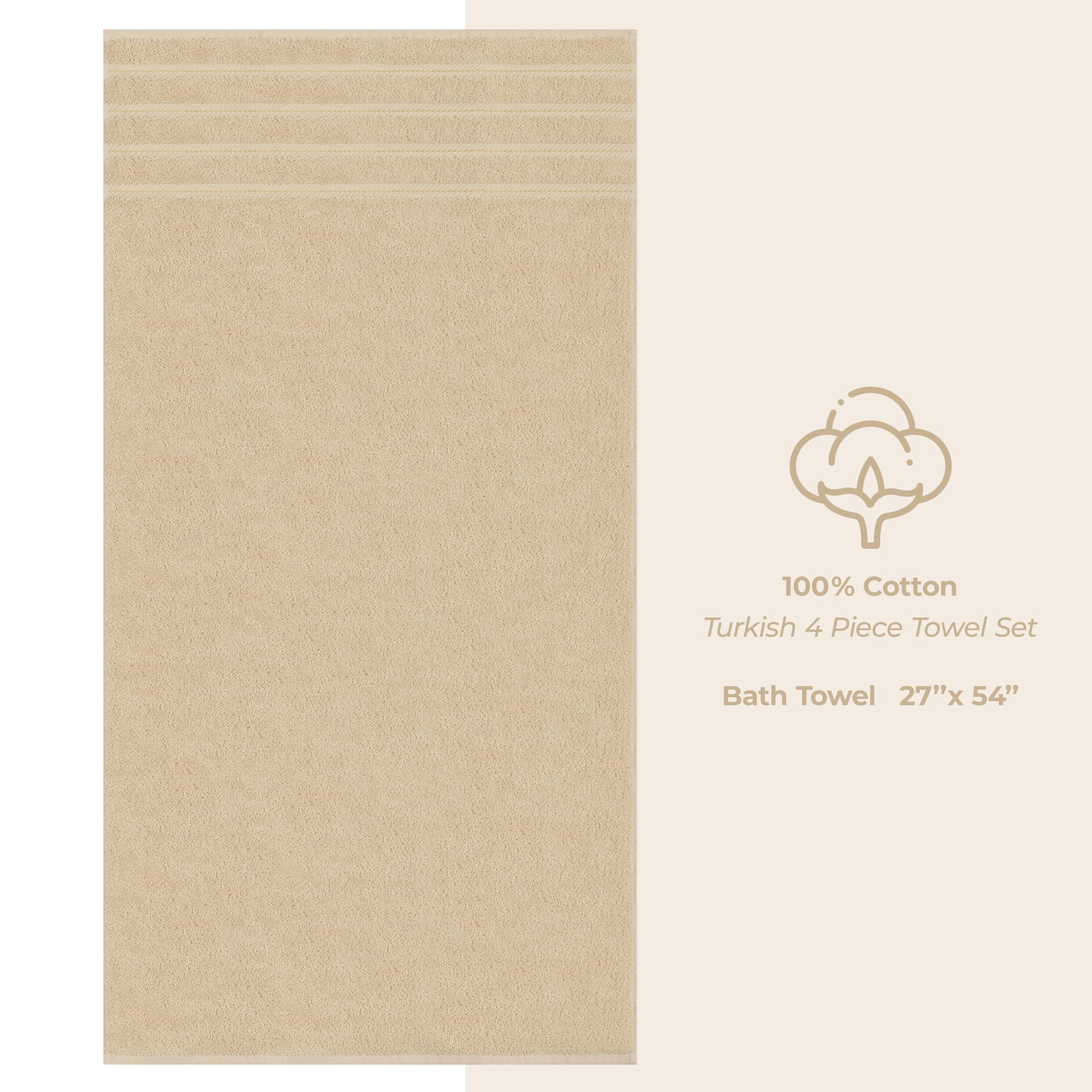 American Soft Linen towel in use after shower demonstrating quick drying comfort