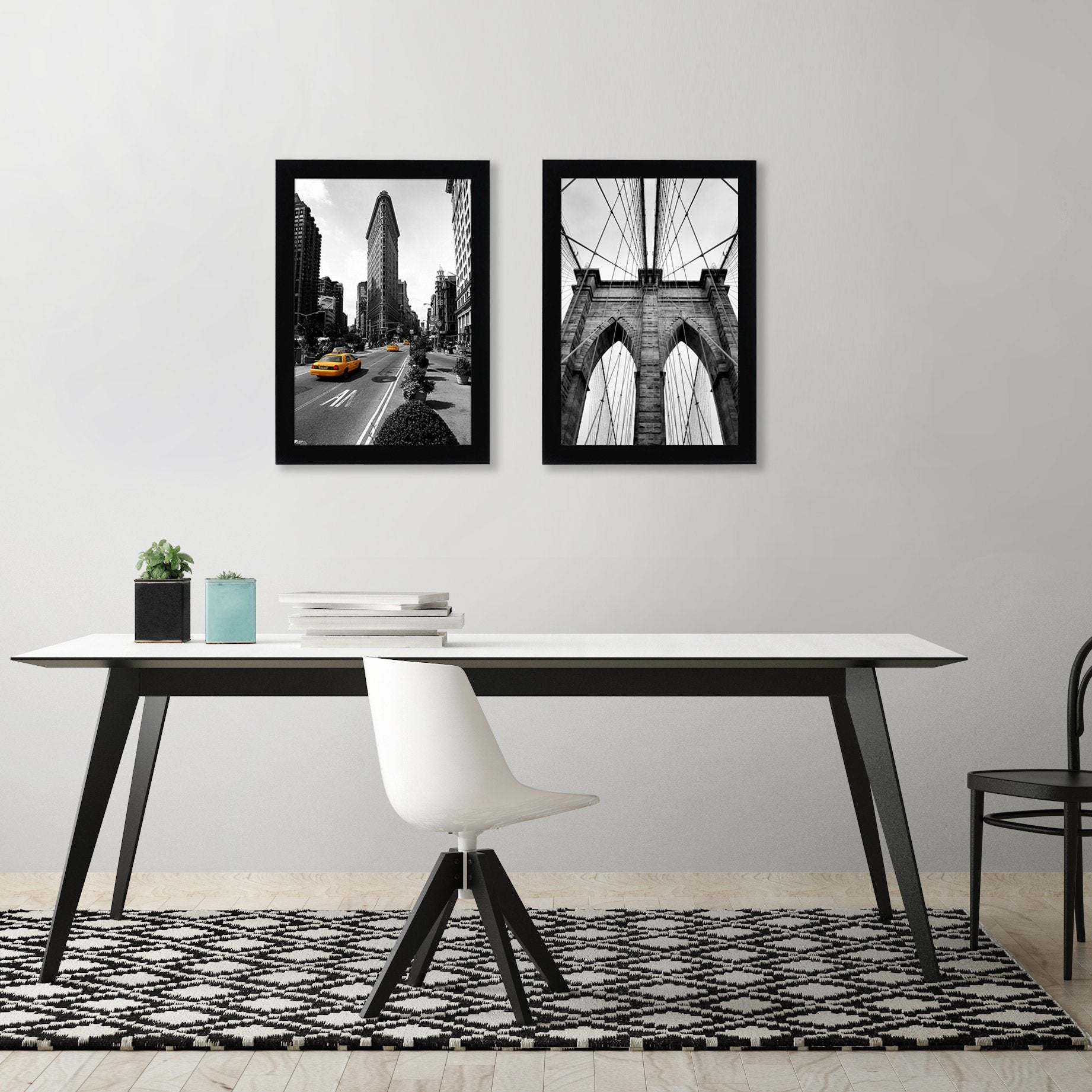 Americanflat frame holding poster for gallery-style display and professional look