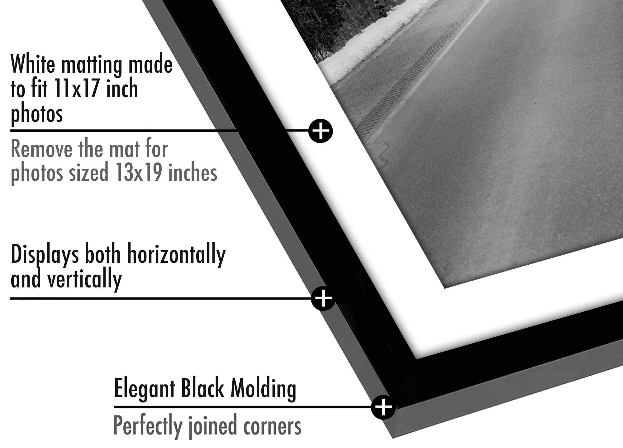 Americanflat plexiglass front close detail showing clear protection benefit