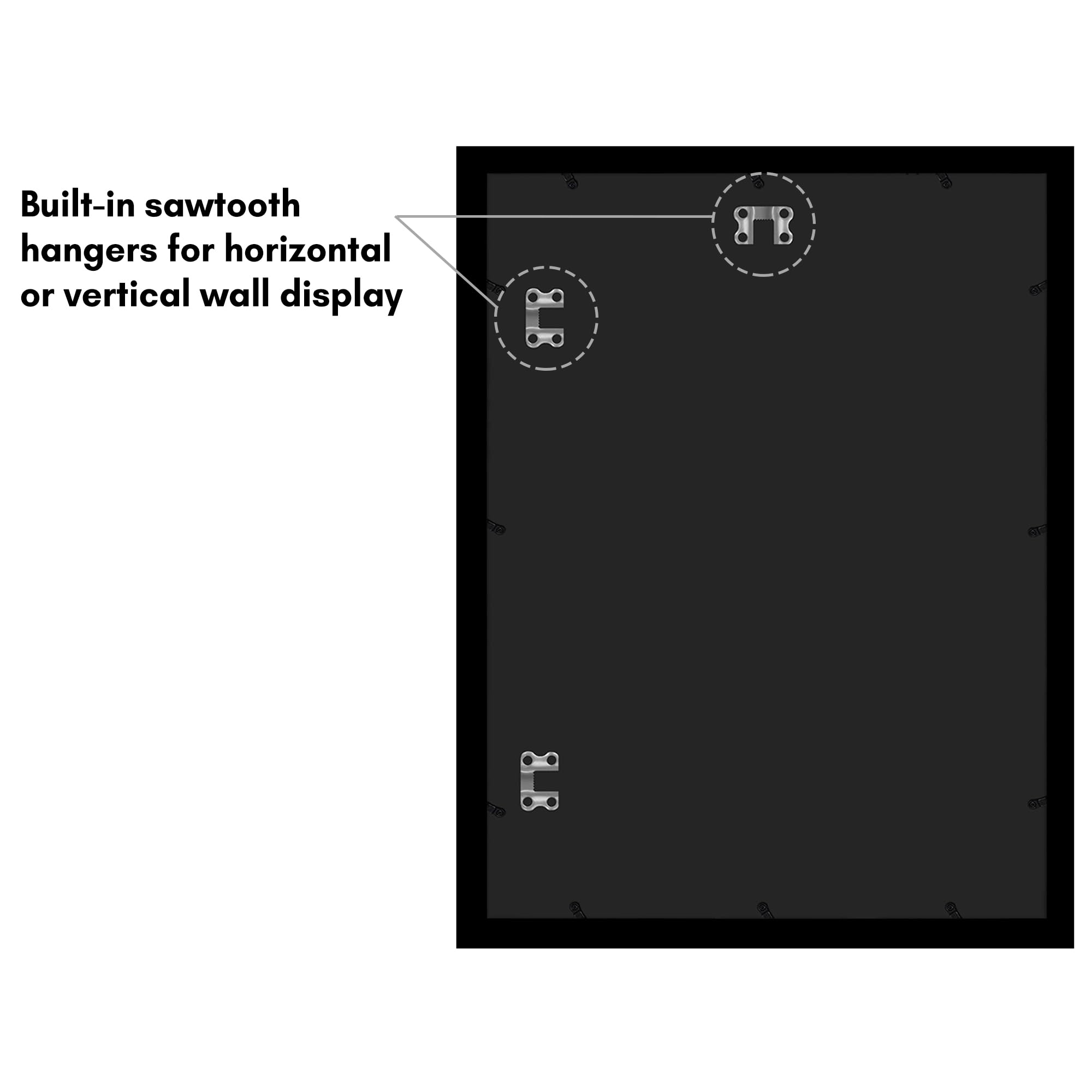 Americanflat framed poster on living room wall adding instant polished decor