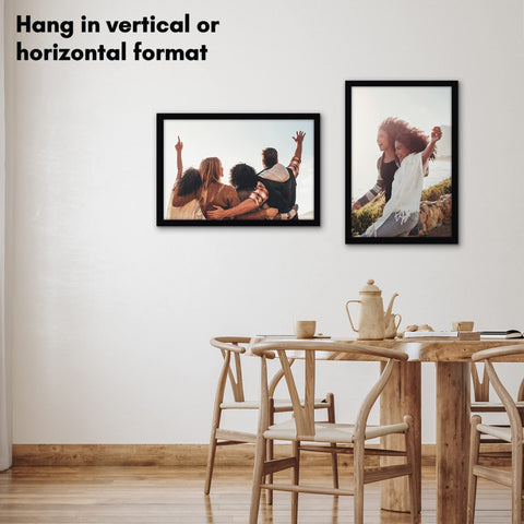 Americanflat frame displayed in living room showing how it elevates wall decor