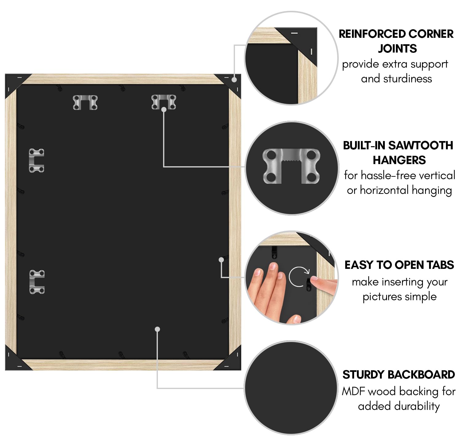 Americanflat size comparison with standard poster showing scale and fit