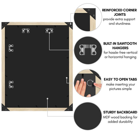 Americanflat size comparison with standard poster showing scale and fit