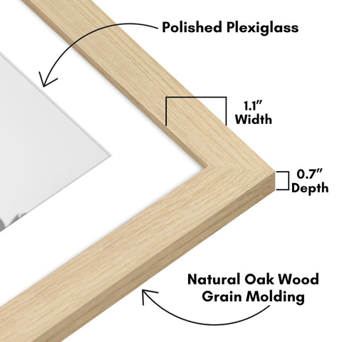Americanflat polished plexiglass close-up delivering clear view and light protection