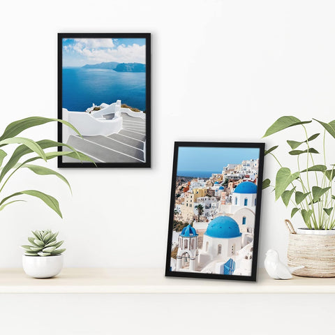 Americanflat back hardware and easel stand open for easy mounting and tabletop versatility benefit