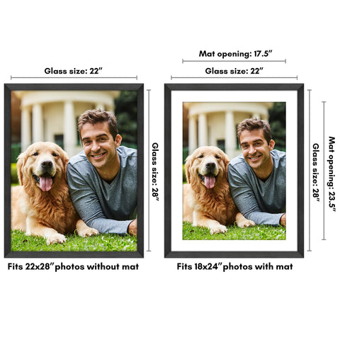 Americanflat close-up of plexiglass clarity protecting image and resisting scratches